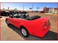 2008 Torch Red Ford Mustang V6 Deluxe Convertible  photo #23