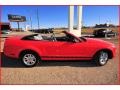 2008 Torch Red Ford Mustang V6 Deluxe Convertible  photo #30