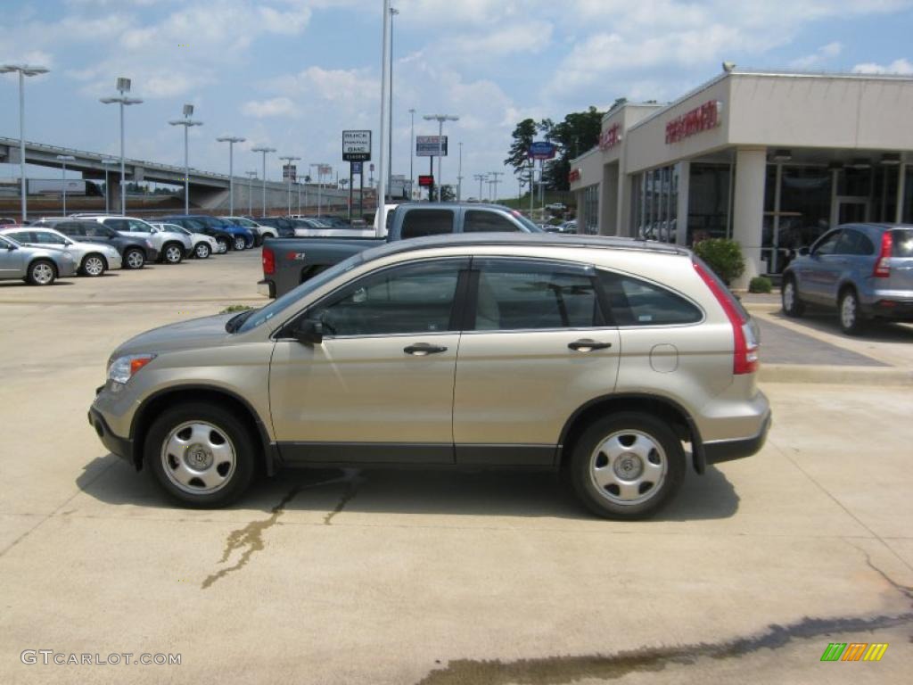 2008 CR-V LX - Borrego Beige Metallic / Gray photo #2