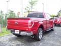2010 Red Candy Metallic Ford F150 Lariat SuperCab 4x4  photo #4