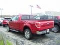 2010 Red Candy Metallic Ford F150 Lariat SuperCab 4x4  photo #5