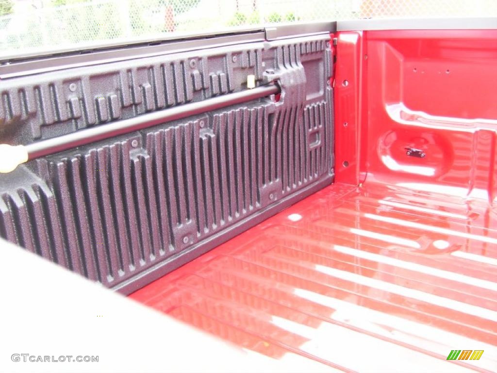2010 F150 Lariat SuperCab 4x4 - Red Candy Metallic / Black photo #18