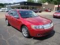 2009 Vivid Red Metallic Lincoln MKZ AWD Sedan  photo #5