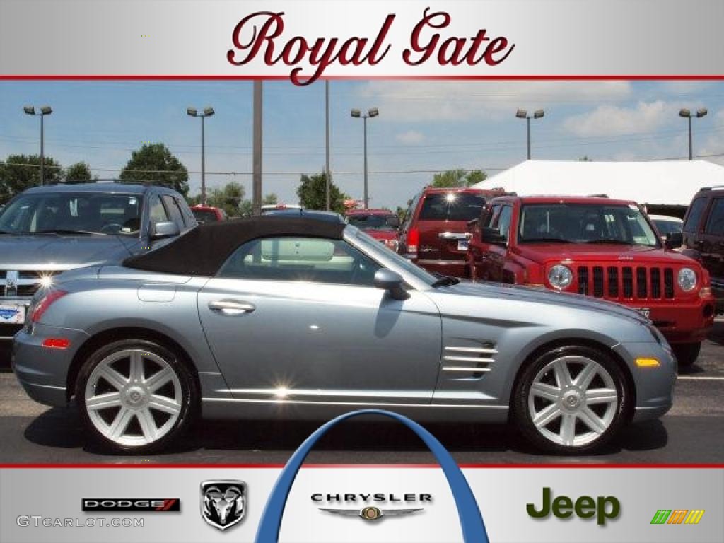 Sapphire Silver Blue Metallic Chrysler Crossfire