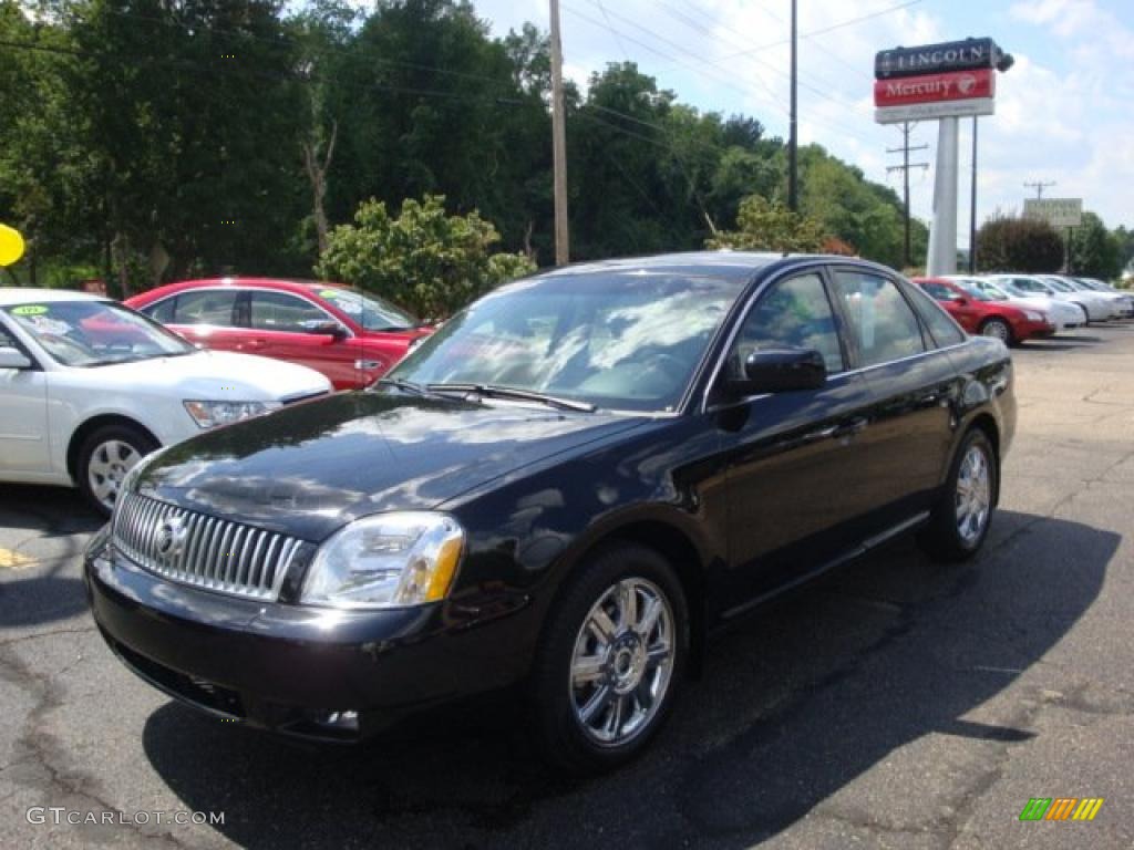 2007 Montego Premier AWD - Black / Charcoal photo #1