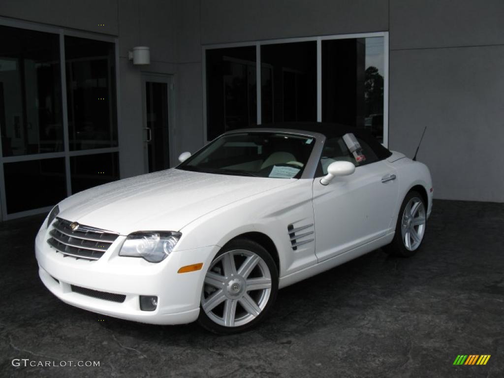 Alabaster White 2005 Chrysler Crossfire Limited Roadster Exterior Photo #34337326