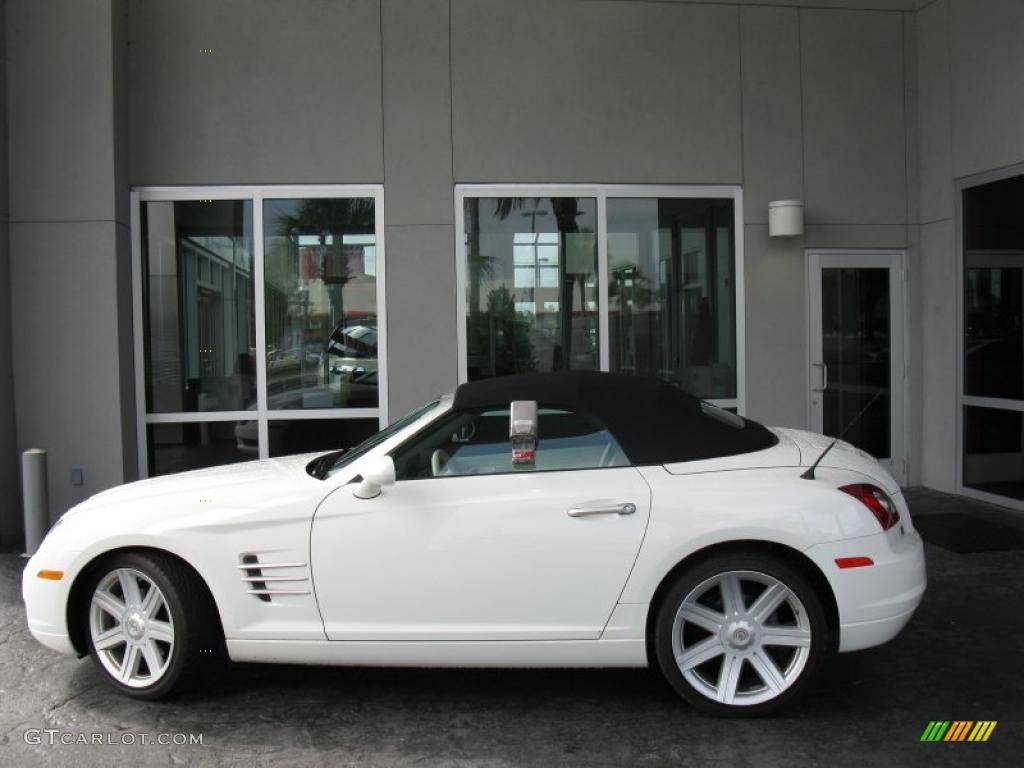 Alabaster White 2005 Chrysler Crossfire Limited Roadster Exterior Photo #34337342