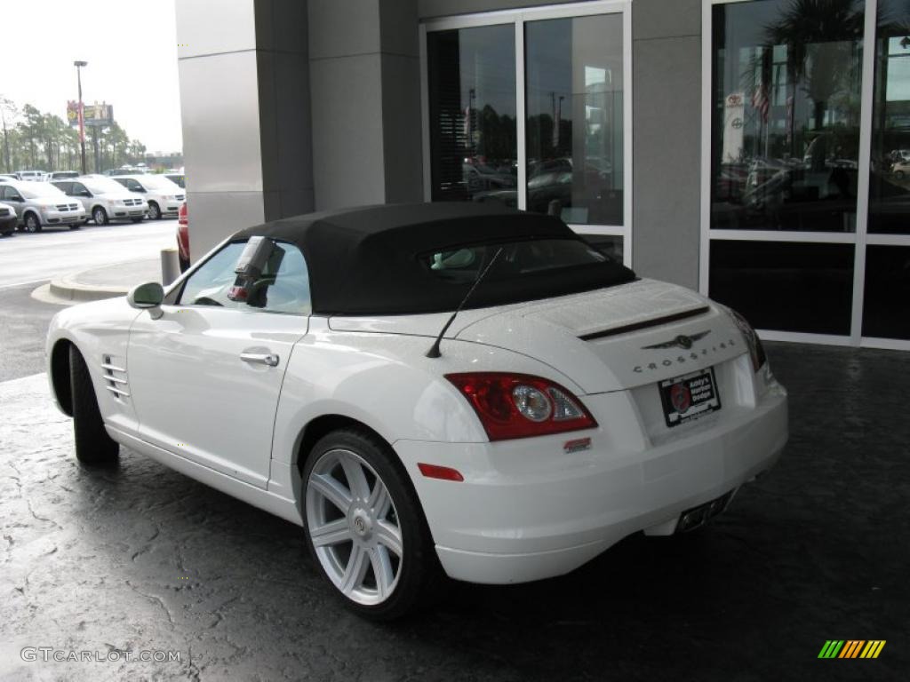 Alabaster White 2005 Chrysler Crossfire Limited Roadster Exterior Photo #34337390