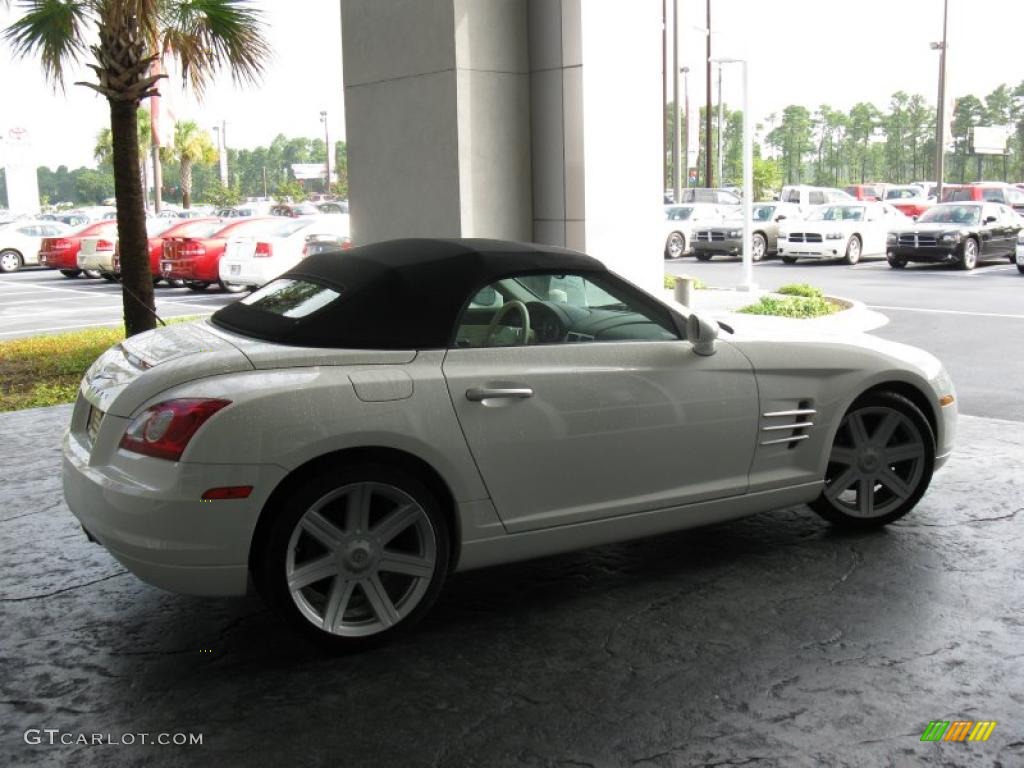 Alabaster White 2005 Chrysler Crossfire Limited Roadster Exterior Photo #34337406