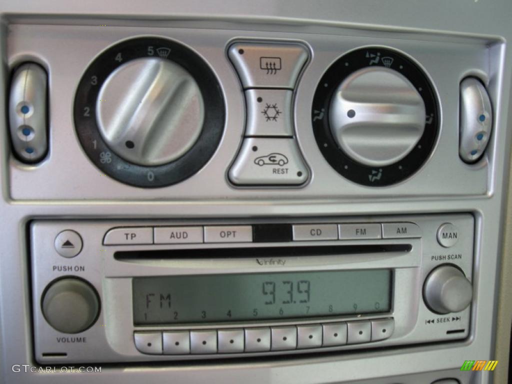 2005 Chrysler Crossfire Limited Roadster Controls Photo #34337558