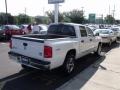 2008 Bright White Dodge Dakota Laramie Crew Cab 4x4  photo #8