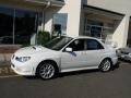 2007 Satin White Pearl Subaru Impreza WRX STi  photo #3