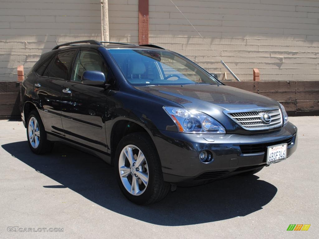 2008 RX 400h AWD Hybrid - Smoky Granite Mica / Light Gray photo #1