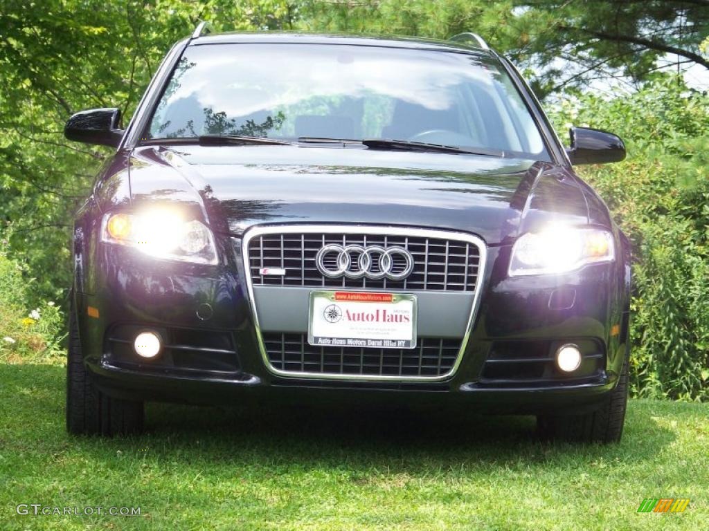 2008 A4 2.0T quattro S-Line Avant - Brilliant Black / Black photo #2