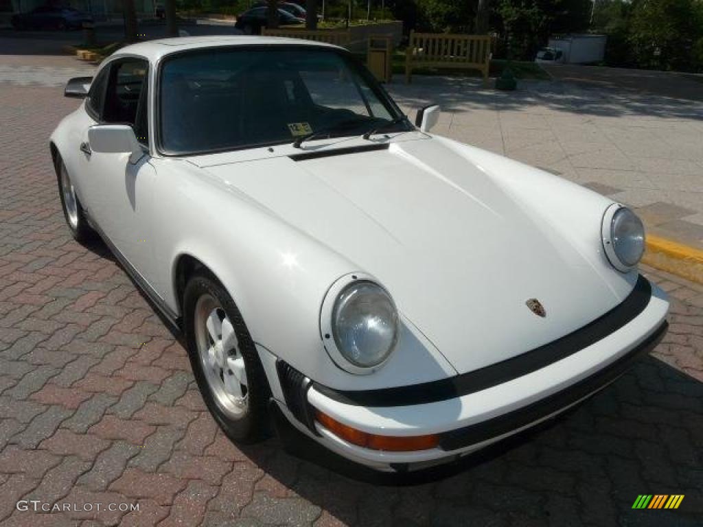 1988 911 Carrera - Grand Prix White / Black photo #1