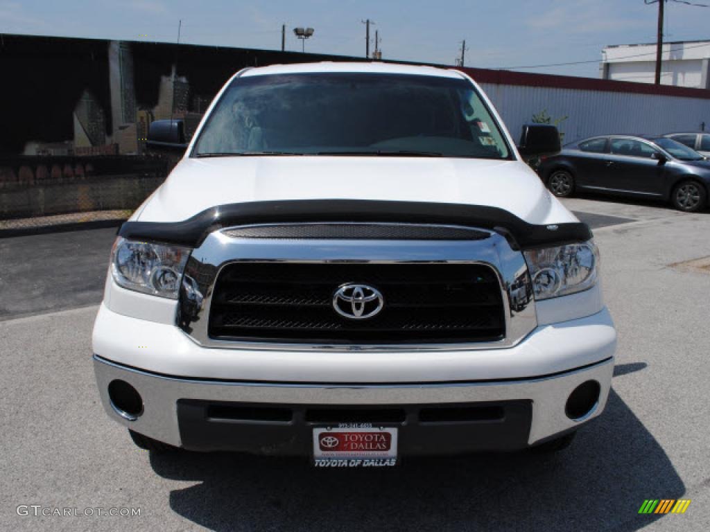 2007 Tundra Regular Cab - Super White / Graphite Gray photo #2