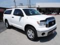 2007 Super White Toyota Tundra Regular Cab  photo #3