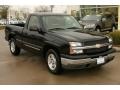 2005 Black Chevrolet Silverado 1500 LS Regular Cab  photo #22