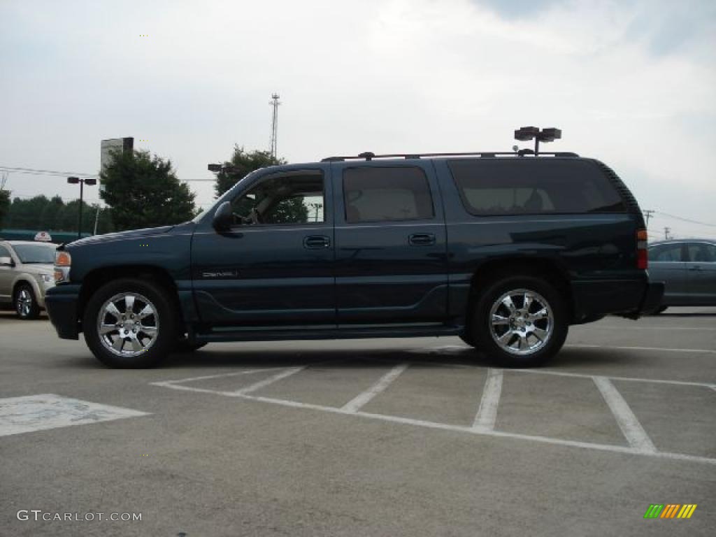 2006 Yukon XL Denali AWD - Blue Green Crystal / Sandstone photo #6