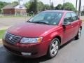 Berry Red 2007 Saturn ION 3 Sedan