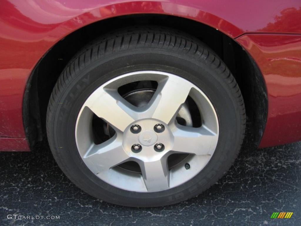 2007 ION 3 Sedan - Berry Red / Gray photo #19