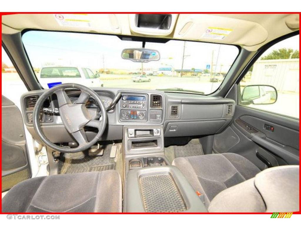 2005 Sierra 2500HD SLE Extended Cab - Summit White / Dark Pewter photo #29