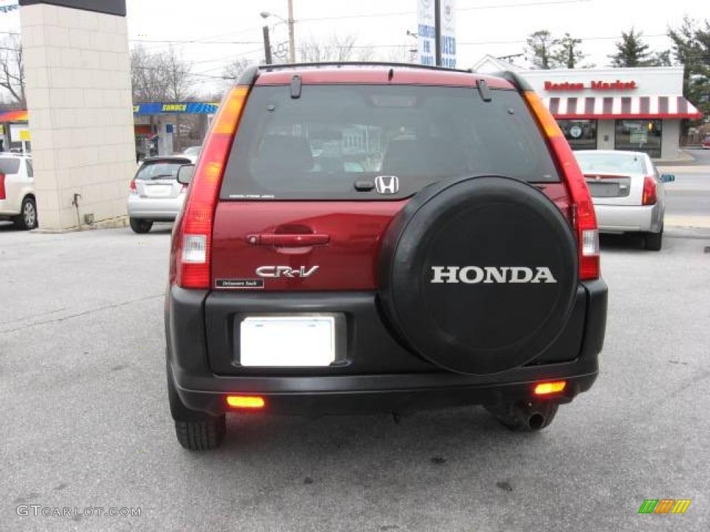 2003 CR-V EX - Chianti Red Pearl / Saddle photo #5