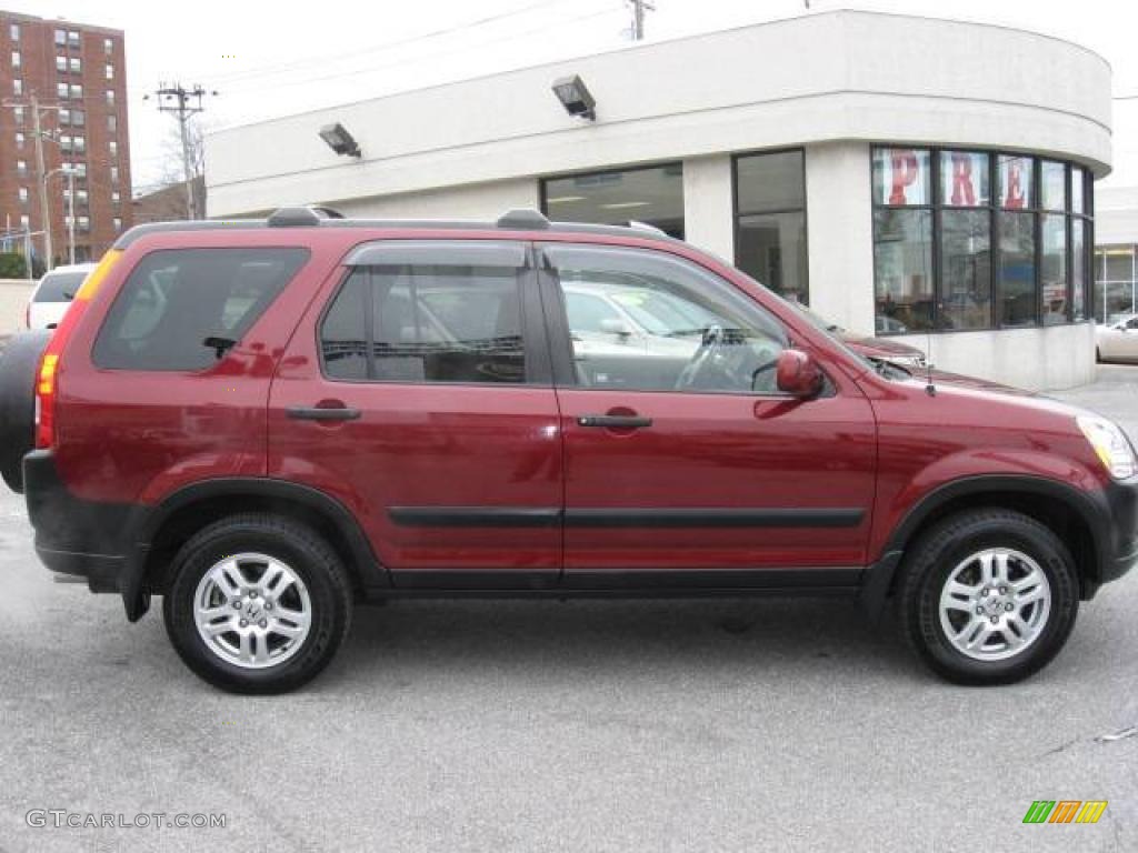 2003 CR-V EX - Chianti Red Pearl / Saddle photo #7