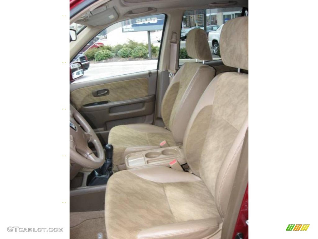 2003 CR-V EX - Chianti Red Pearl / Saddle photo #11