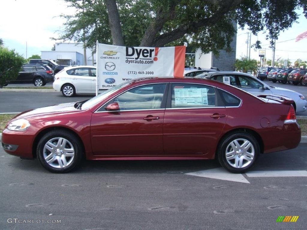2011 Impala LT - Red Jewel Tintcoat / Neutral photo #3