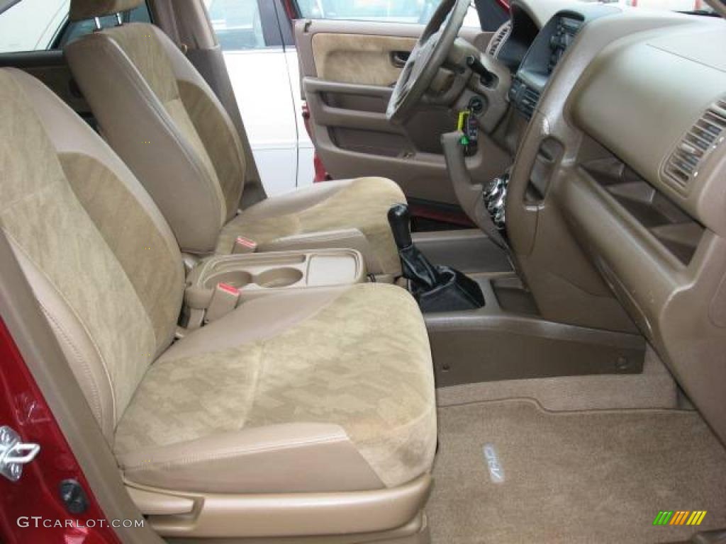 2003 CR-V EX - Chianti Red Pearl / Saddle photo #22