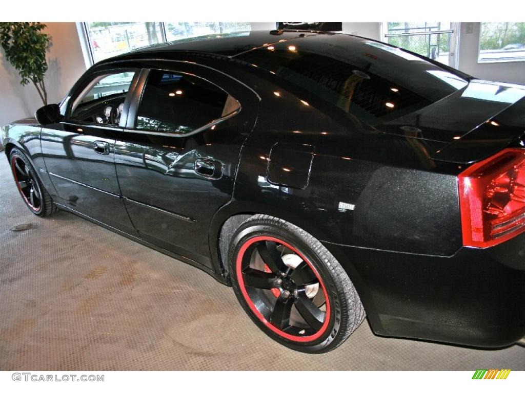 2006 Charger SRT-8 - Brilliant Black Crystal Pearl / Dark Slate Gray/Light Slate Gray photo #8