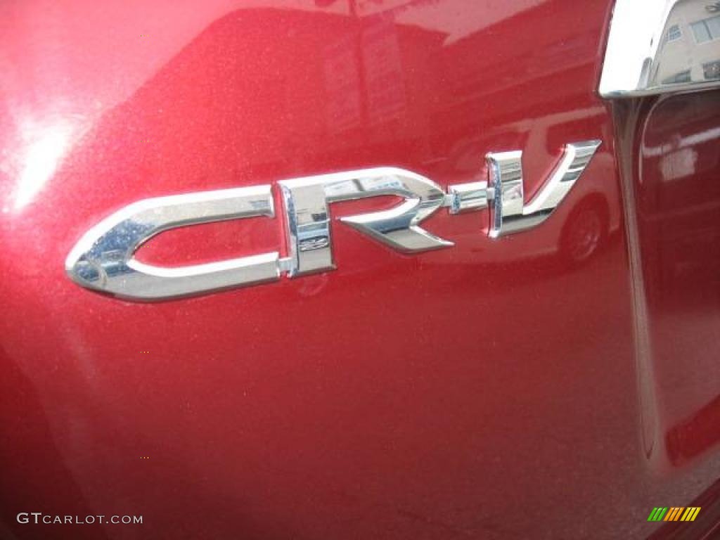 2007 CR-V EX-L 4WD - Tango Red Pearl / Gray photo #2