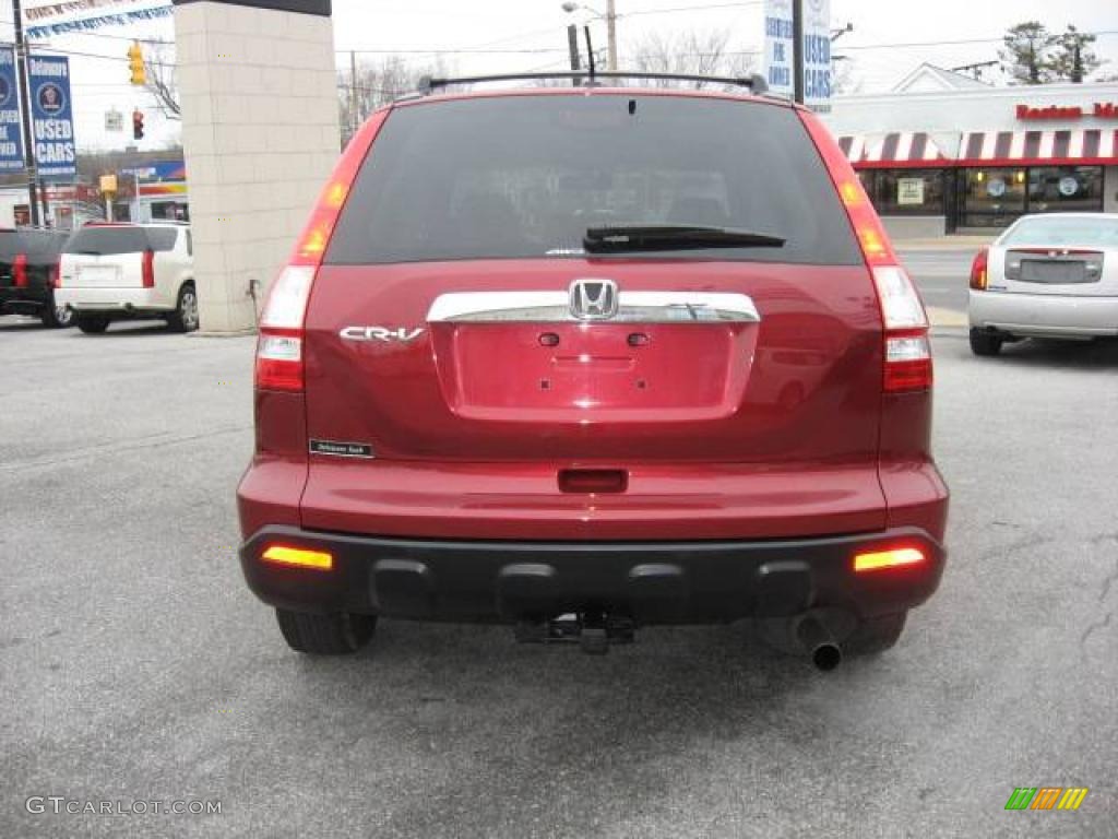 2007 CR-V EX-L 4WD - Tango Red Pearl / Gray photo #5