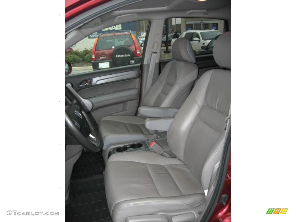 2007 CR-V EX-L 4WD - Tango Red Pearl / Gray photo #11