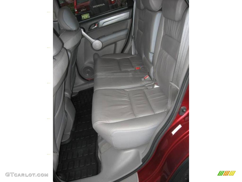 2007 CR-V EX-L 4WD - Tango Red Pearl / Gray photo #21