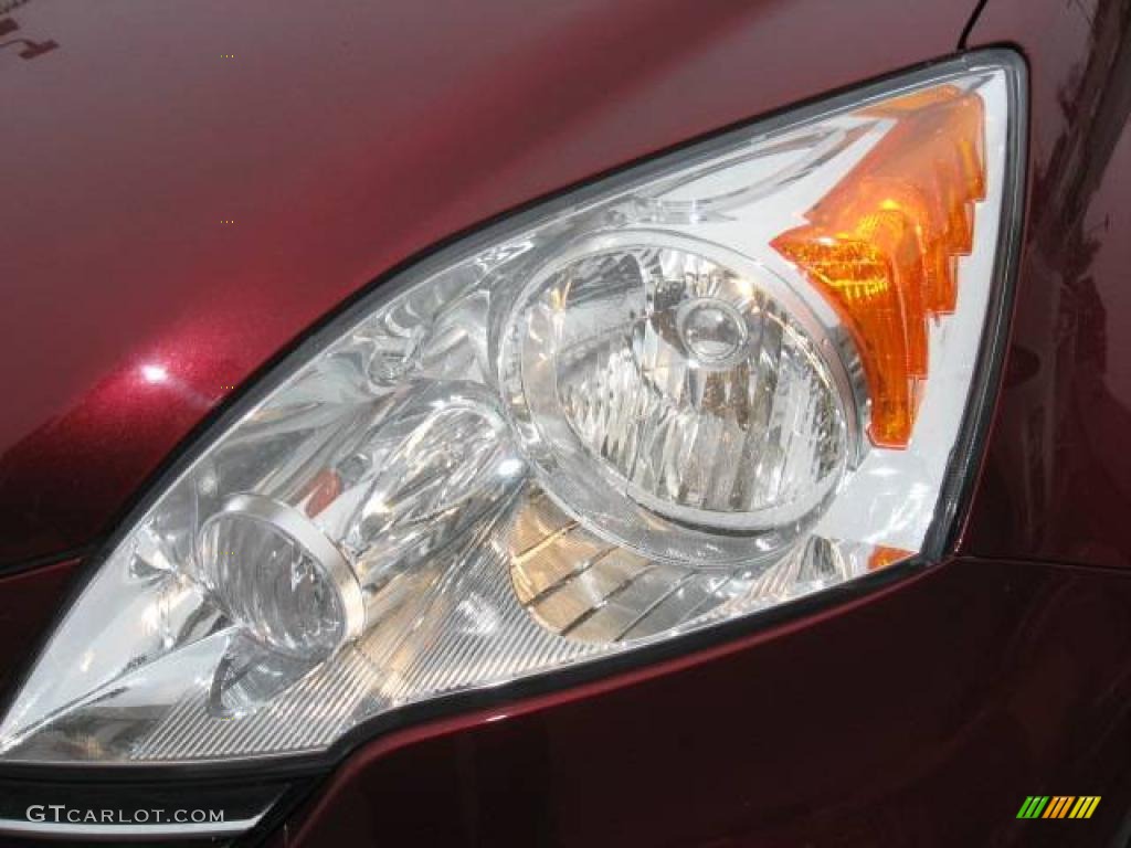 2007 CR-V EX-L 4WD - Tango Red Pearl / Gray photo #34