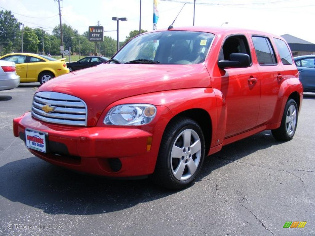 2010 HHR LS - Victory Red / Ebony photo #1