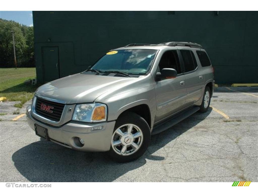 2003 Envoy XL SLT 4x4 - Pewter Metallic / Dark Pewter photo #1