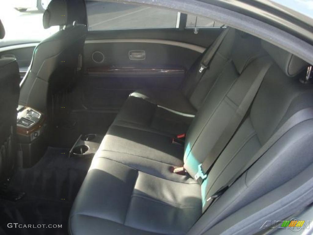 2008 7 Series 750Li Sedan - Titanium Grey Metallic / Black photo #4