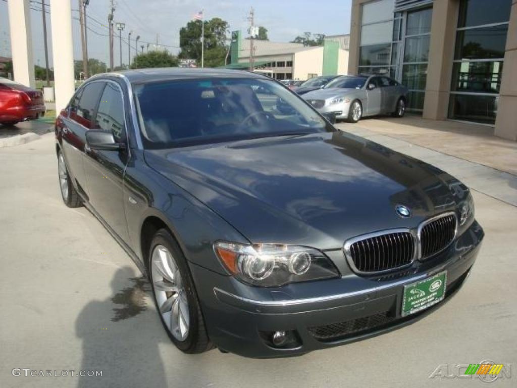 2008 7 Series 750Li Sedan - Titanium Grey Metallic / Black photo #11