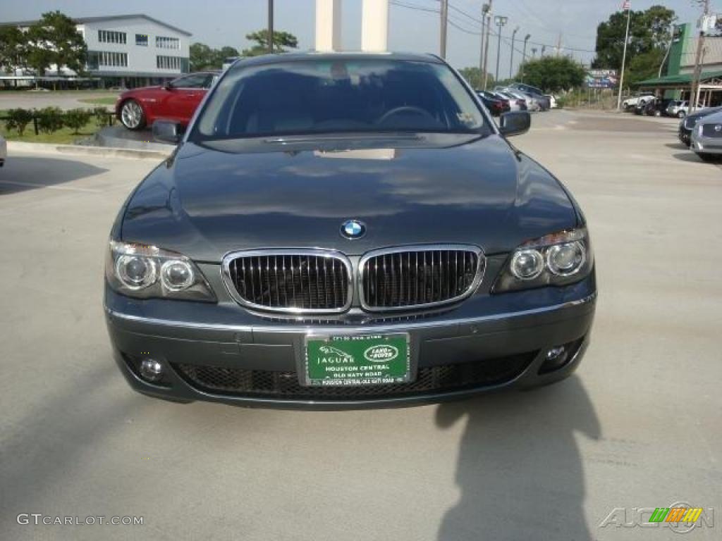 2008 7 Series 750Li Sedan - Titanium Grey Metallic / Black photo #12