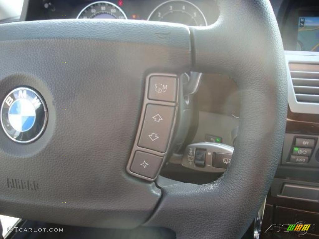 2008 7 Series 750Li Sedan - Titanium Grey Metallic / Black photo #18
