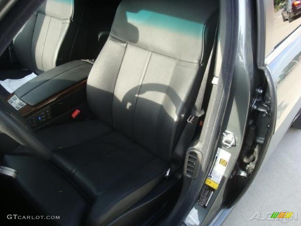 2008 7 Series 750Li Sedan - Titanium Grey Metallic / Black photo #22
