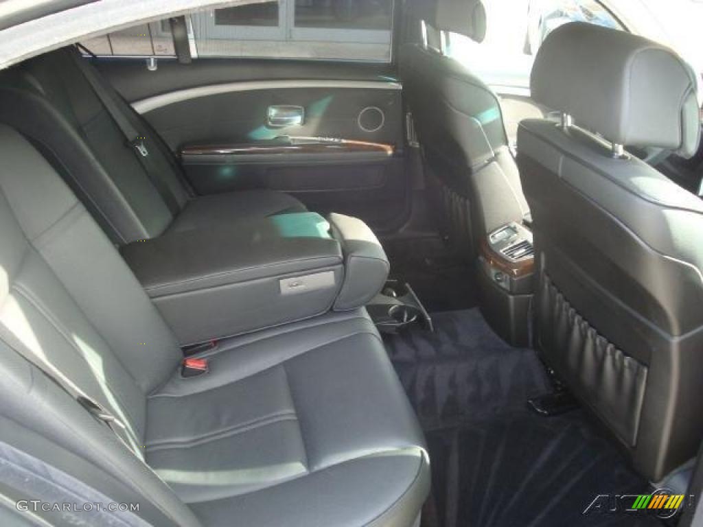 2008 7 Series 750Li Sedan - Titanium Grey Metallic / Black photo #25
