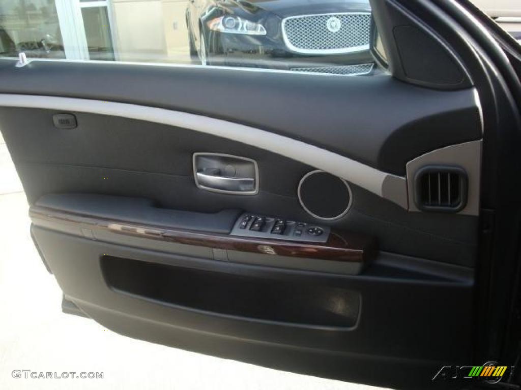2008 7 Series 750Li Sedan - Titanium Grey Metallic / Black photo #32