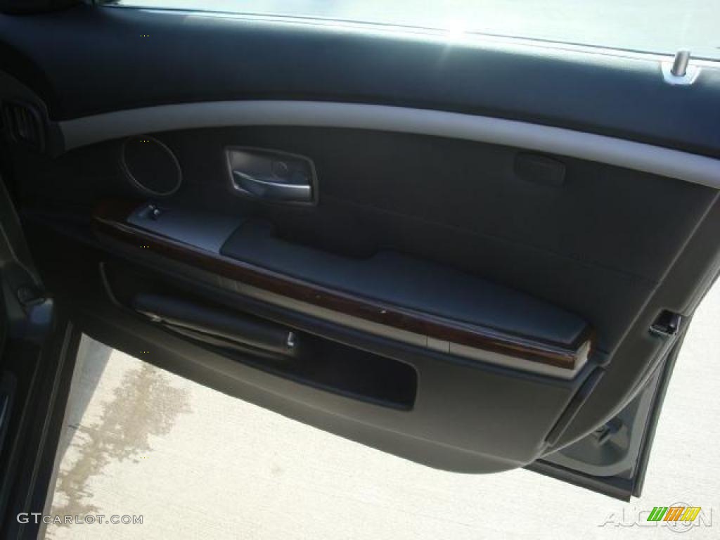 2008 7 Series 750Li Sedan - Titanium Grey Metallic / Black photo #33