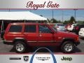 1998 Chili Pepper Red Pearl Jeep Cherokee Sport 4x4  photo #1
