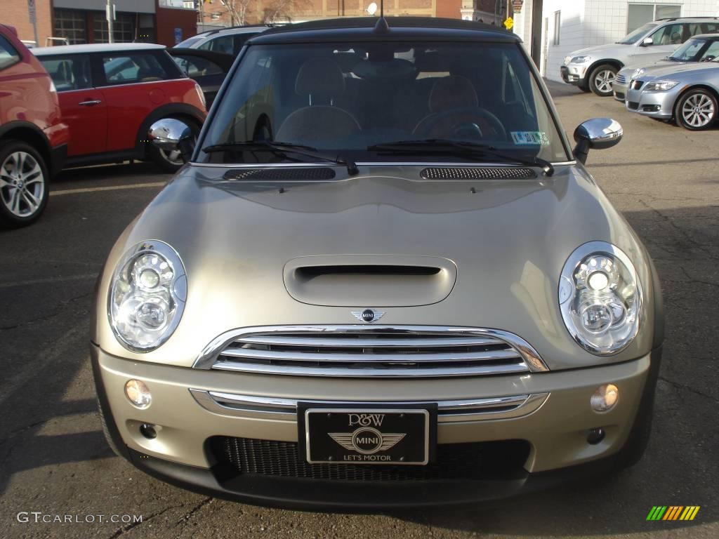 2008 Cooper S Convertible Sidewalk Edition - Sparkling Silver Metallic / Malt Brown English Leather photo #2