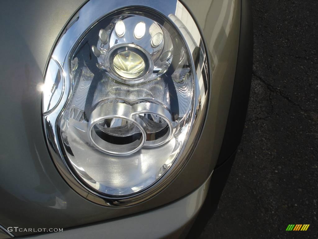 2008 Cooper S Convertible Sidewalk Edition - Sparkling Silver Metallic / Malt Brown English Leather photo #3